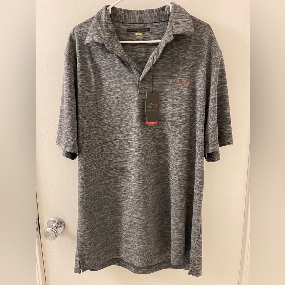 Men’s Greg Norman short sleeve polo shirt in XL